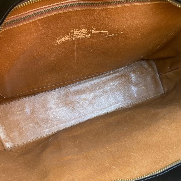 🌺NEW BLACK VACHETTA(not custom paint)🌺AUTH LOUIS SAC WEEKEND SHOPPING BAG 🎉 - Picture 15 of 17